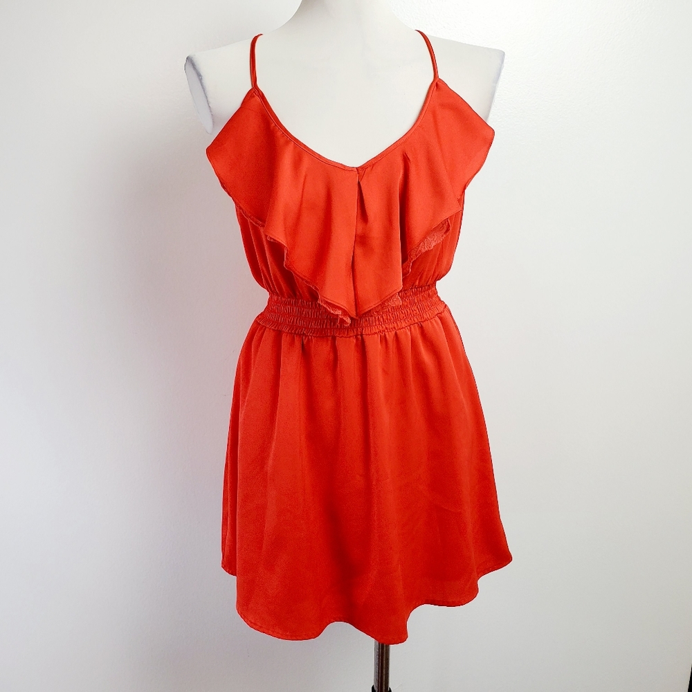Gianni Bini medium orange dress